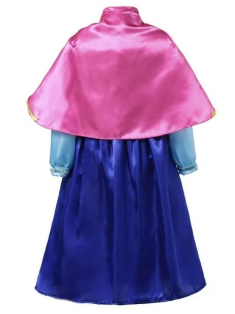 Anna ľadové kráľovstvo frozen kostým šaty doplnky,