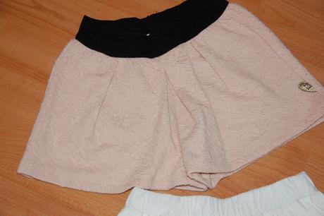 Ružové a biele šortky, pompdelux,98