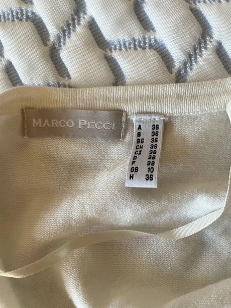 Bielo krémové bolerko, marco pecci s, s
