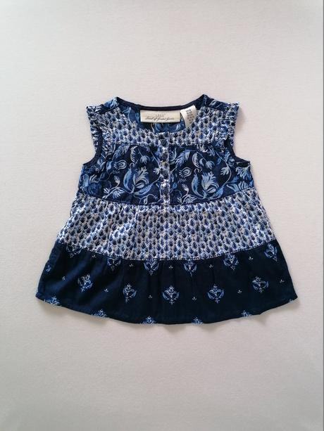 Tunika 92/98 bielo-modra, l.o.g.g.,98