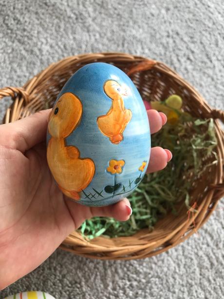 Veľká noc keramické vajíčka 2 kusy,