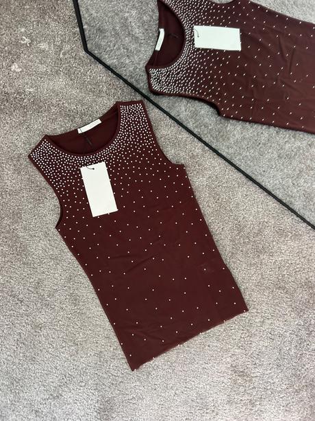 Trblietavy top, zara,m / s