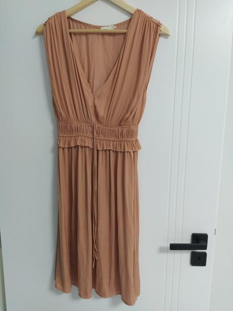 Púdrové šatky., h&m,36