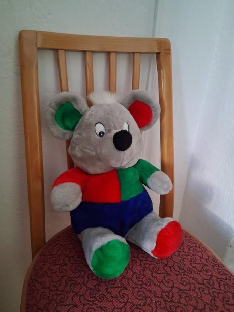 Veľký plyšák myšiak ca.40cm ako nový, 