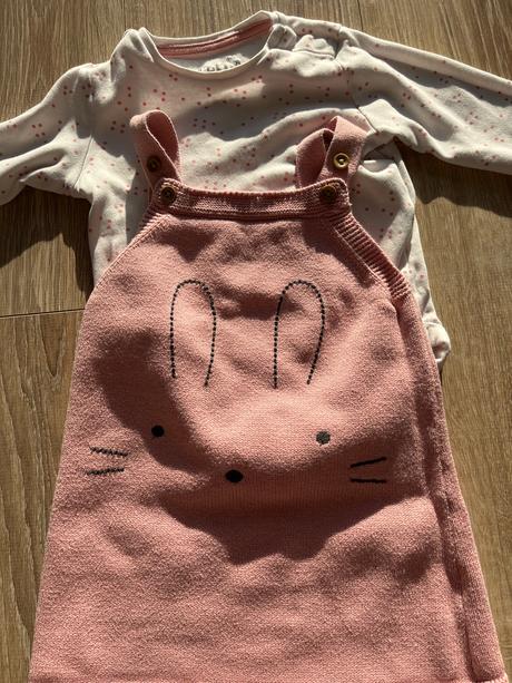 Pletené saty s tričkom(body), f&f,86