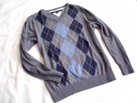 Šedý melír, tommy hilfiger,m