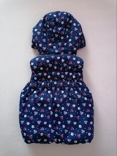 Nova prechodna/zimna vesta s kapucnou, m&co,80