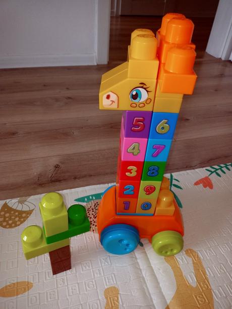 Lego mega blocks žirafa, 