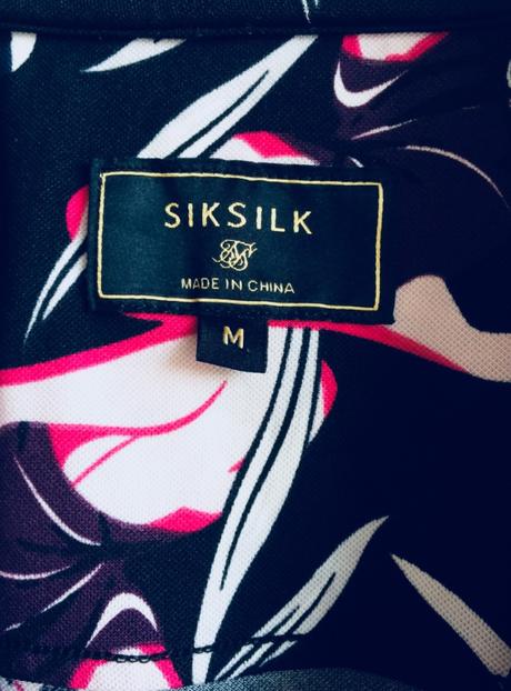 Siksilk pánska dizajnová košeľa vel.m-l, l