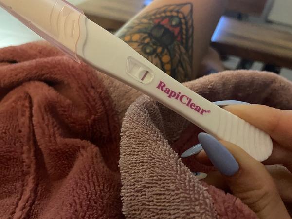 Duch na tehotenskom teste. Je to tam?