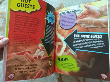 Gruesome guts - zaujímavá kniha o ľudskom tele - p,