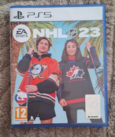 Hra na ps5 nhl 23, len rozbalená,