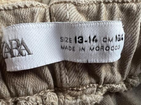 Nohavice širšie, zara,164