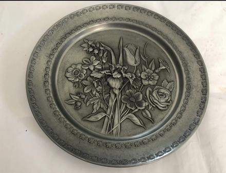 Cin velka znacena cinova misa tacka tanier velky,