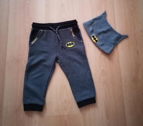 Tepláky + čiapočka batman 86, 86
