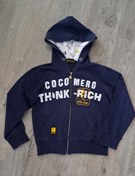 Mikina s kapucňou- na zips, 134