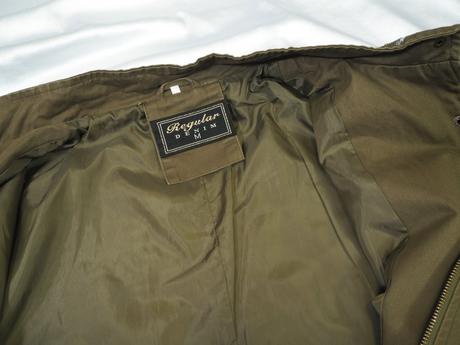 Kvalitná prechodná bunda regular denim, m