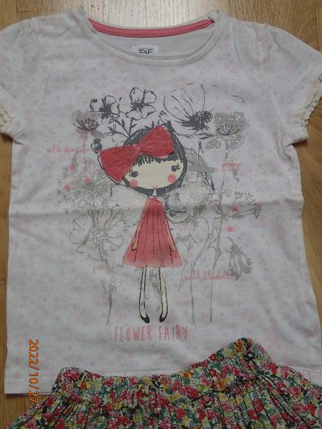 Sukienka next +tričko ff, next,98