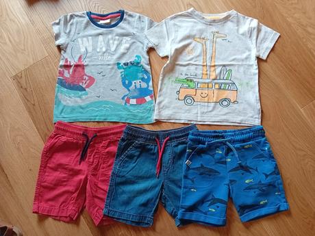 Balík letného oblečenia vel.98-104, 86–98