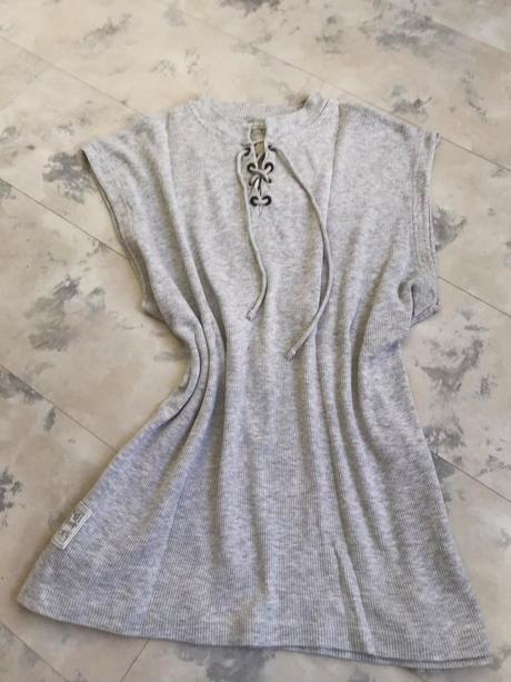 Tričko - tielko na šnurovanie, xl