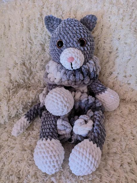 Pyžamožrút šedá mačička,