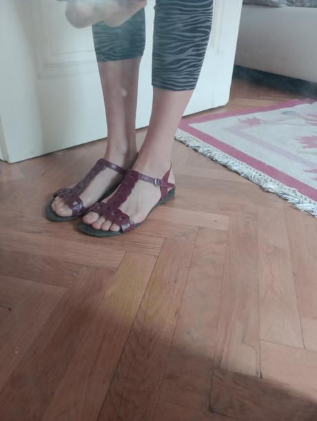 Kožené sandále 24,3, 38