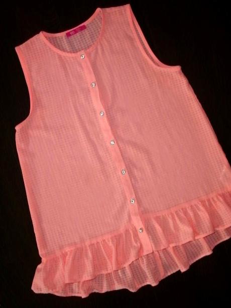 Štýlová ľahká blúzka s volánikom - veľ. 158, young dimension,158