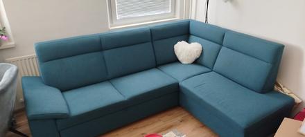 Slovenská výroba - rozkladací gauč s úložným pries, 