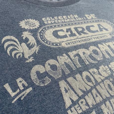 Vintage c1rca tričko la confrontación, l