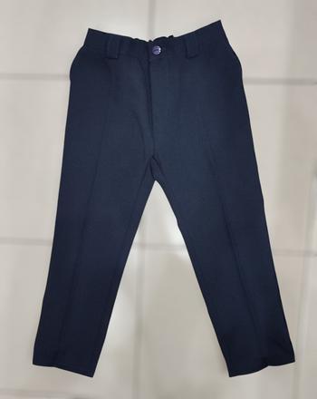 Tmavomodré elegantné nohavice, 110