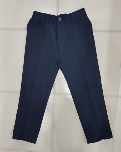 Tmavomodré elegantné nohavice, 110