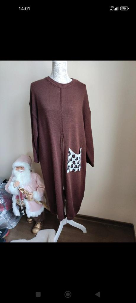 Dámsky dlhý sveter, 