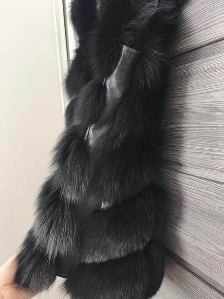 Luxusna vesta z lisky, s