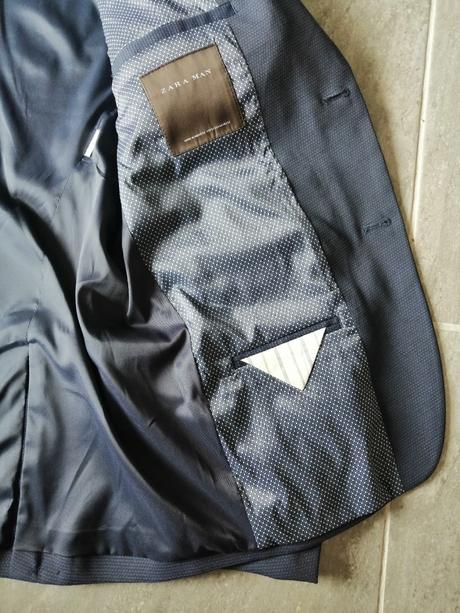 Modré sako zara, v54, zara,54