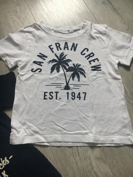 Dvojbalenie tričká hm, h&m,98