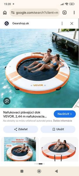 Hľadám nafukovacia plošina do bazéna pre dieťa a rodiča