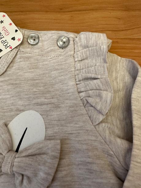 Šaty mačička šedé, 92 / 98 / 104 / 110 / 116