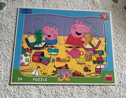 Puzzle prasiatko peppa, peppa pig,