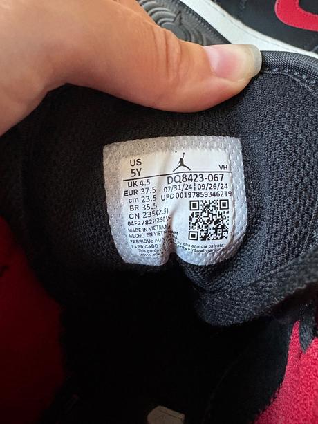 Botasky air jordan 1 mid - 37,5, air jordan,37