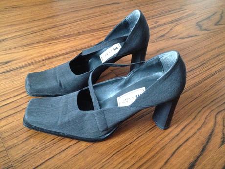 Lodičky tmavosivé, vel. 38, 38