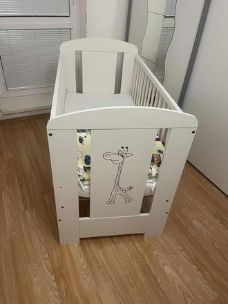 Detská postieľka, šírka (cm): 60,dĺžka (cm): 120