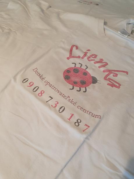 2 bavlnené tričká lienka do jasličiek v. xxl, xxl