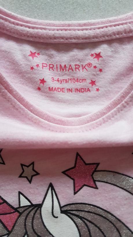 Predám dievčenské tričko zn. f&f, primark,104