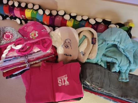 Mega balík pre dievčatko č. 110-116 jeseň-zima-jar, 104–116