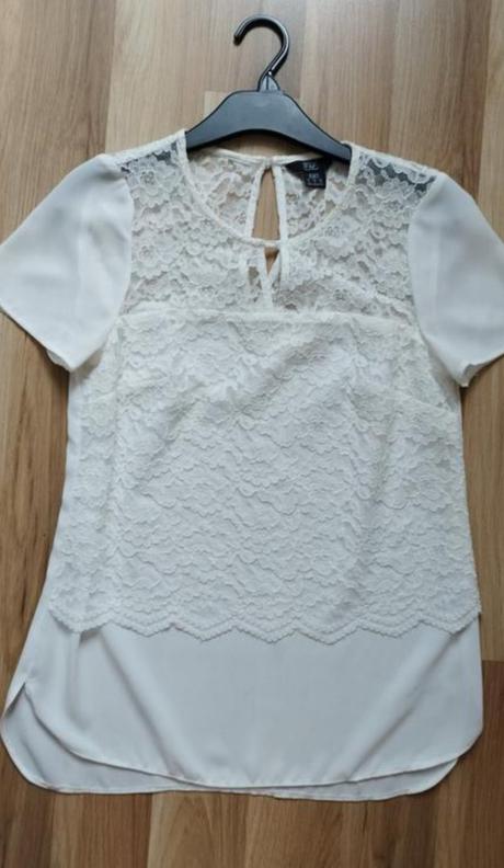 Čipkovaná blúzka f&f 34, f&f,34