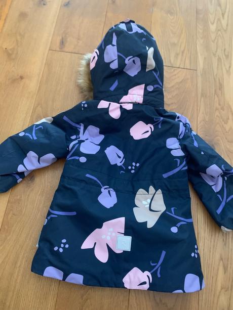 Reima muurame predĺžená zimná bunda, parka 98/104, reima,98