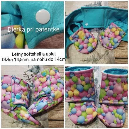 Softshellove capacky podsite upletom, 