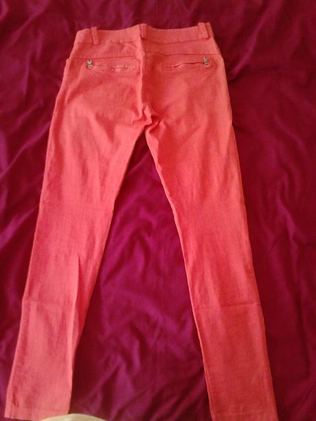 Oranzové nohavice, m