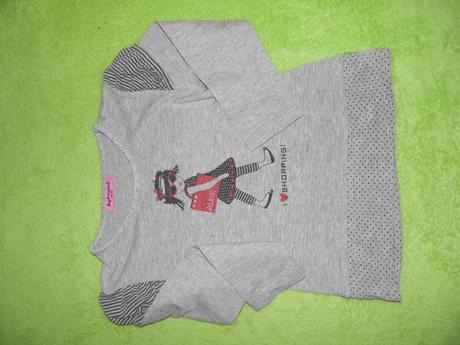 Dievčenské tričká s dlhými rukávmi, veľkosť 92/98, 92