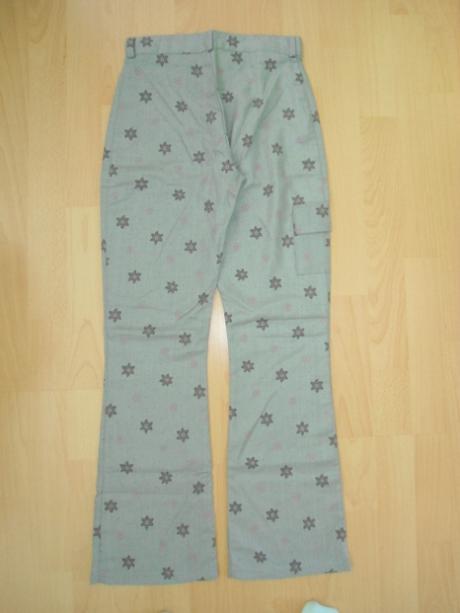 Sive dievcenske nohavice - kvietok sk vyroba, 152